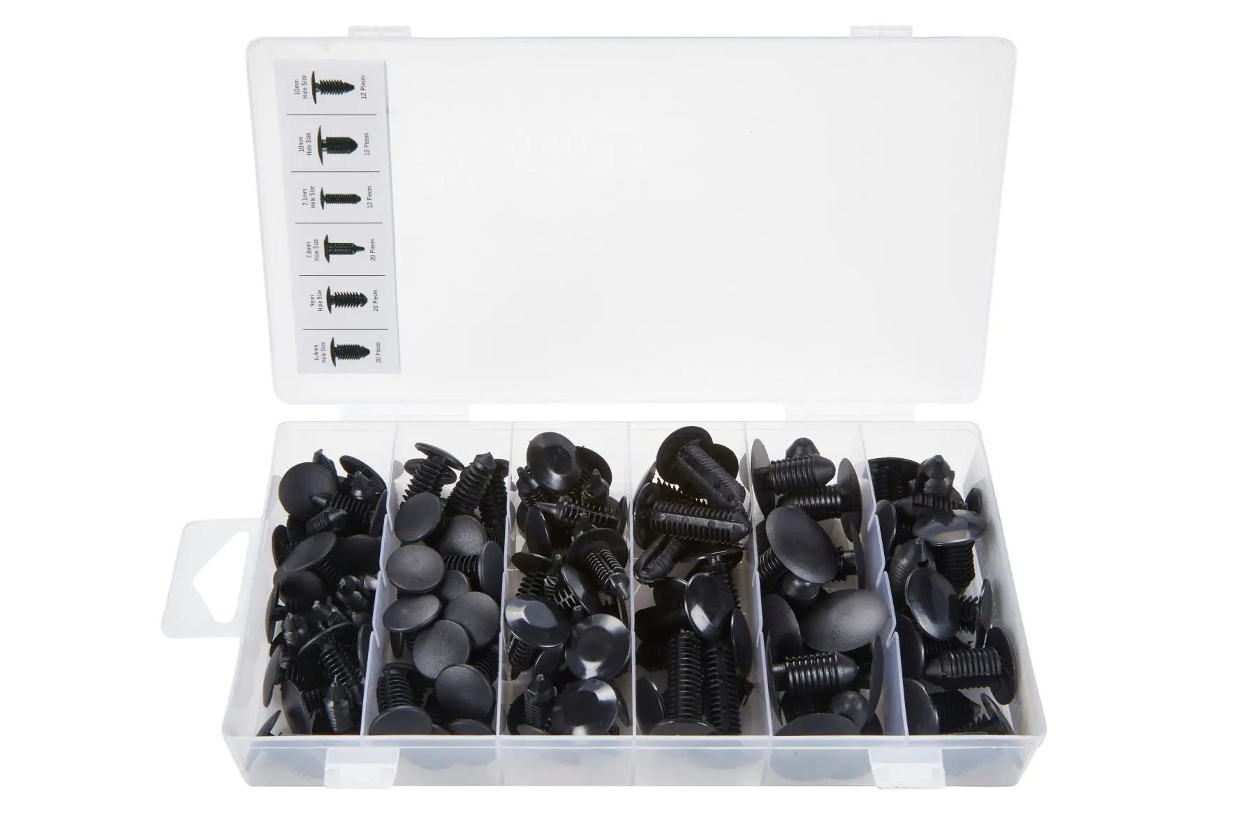 Ensemble de fixation arbre de Noël Blue Spot 96 pièces avec étui