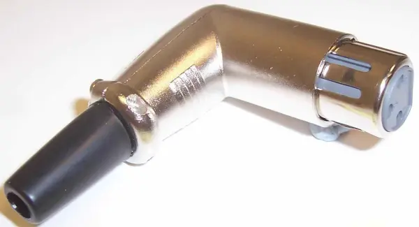 Pro Signal XLR 소켓, 90도, 3극