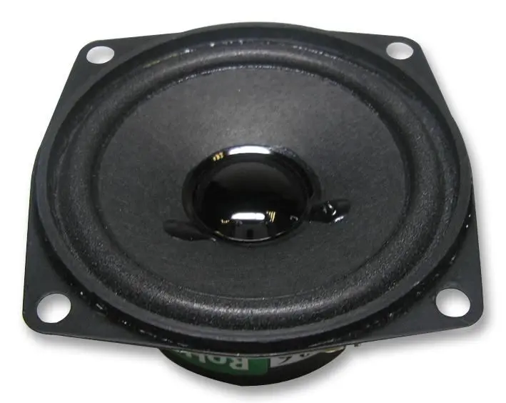 HiLo Altavoz de Rango Completo Blindado de 2,5 Pulgadas, 4 Ohm, 4W RMS