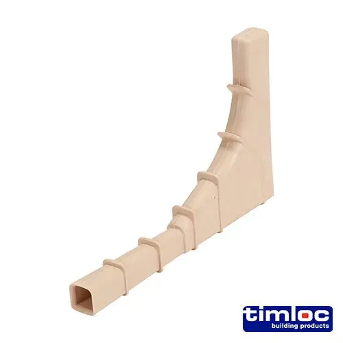 Timloc Invisiweep Wand-Entwässerung Buff - IW50BU (65 x 10 x 102mm - 50 Stück)