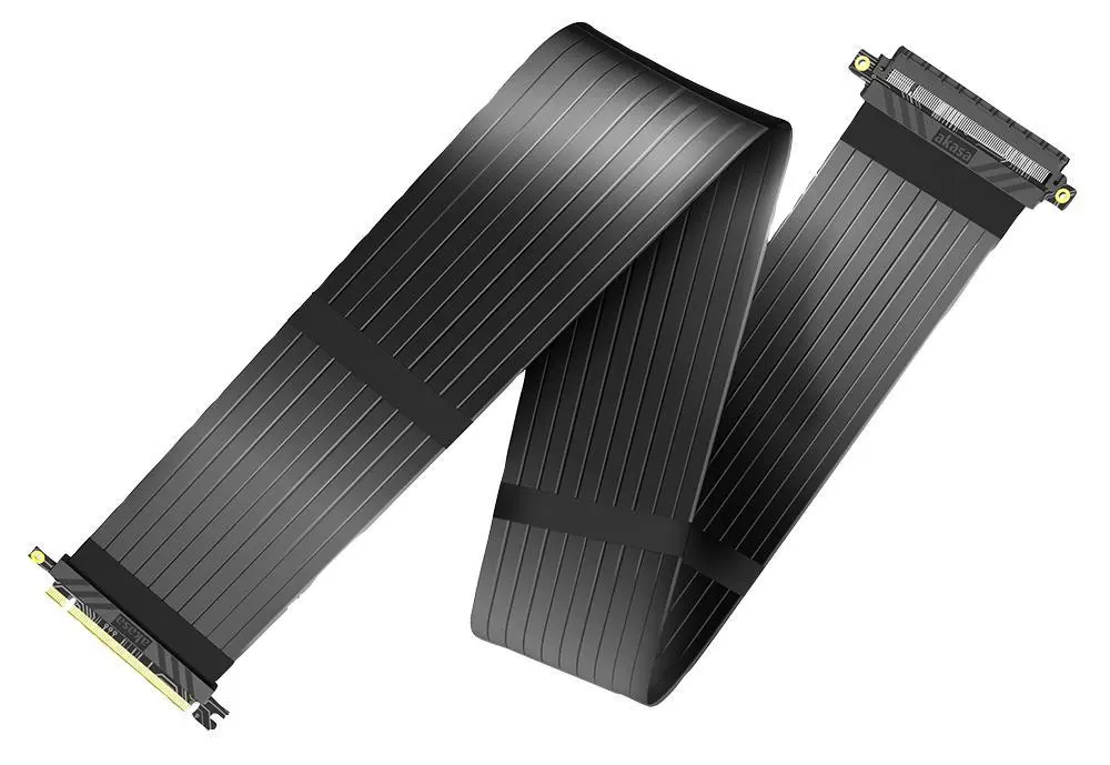 AKASA Riser Black XL PCI-Express 3.0 x16 延長線 1米