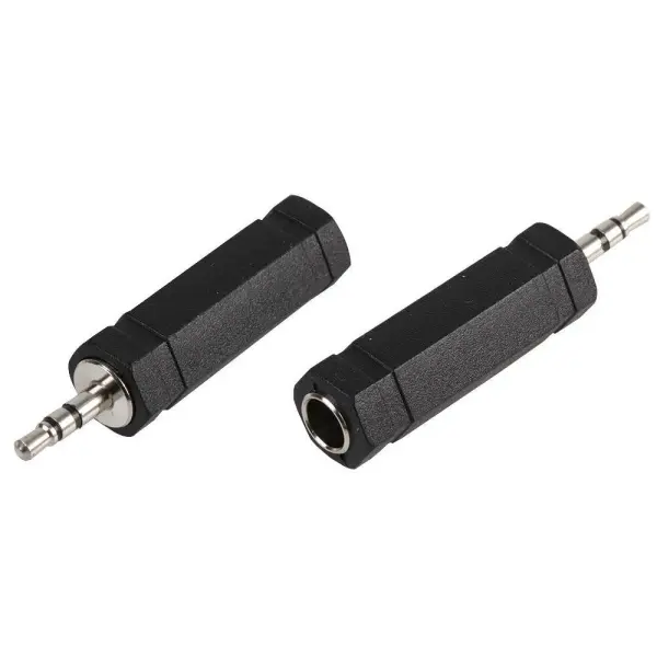 Pro Signal Jack Adaptor, 6.35mm Mono to 3.5mm Stereo
