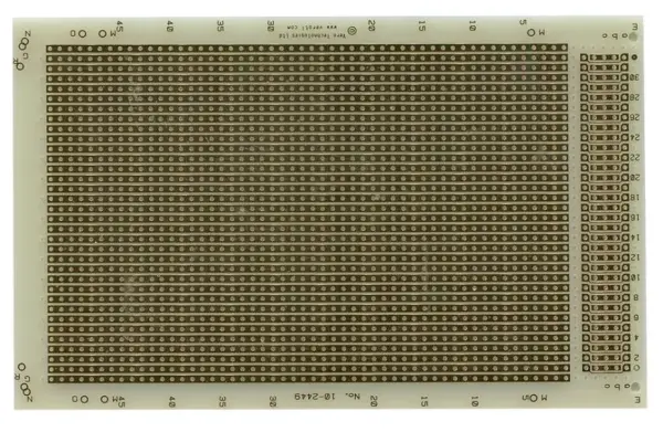 VERO Euroboard Prototypeerbord, 100mm x 60mm