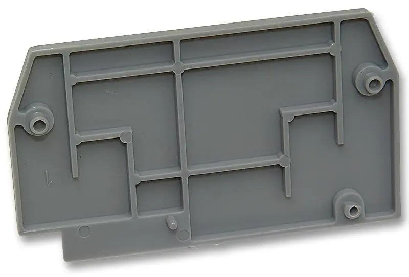 ENTRELEC TE Connectivity End Plate for 2 In/2 Out Terminal Blocks
