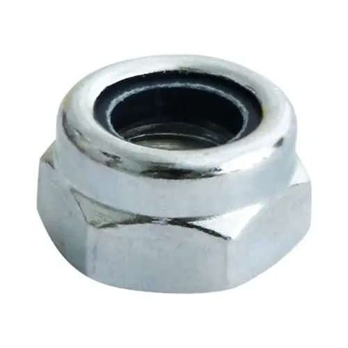 Timco Type T Nylon Locking Nut, M8, Zinc Plated (Pack of 200)