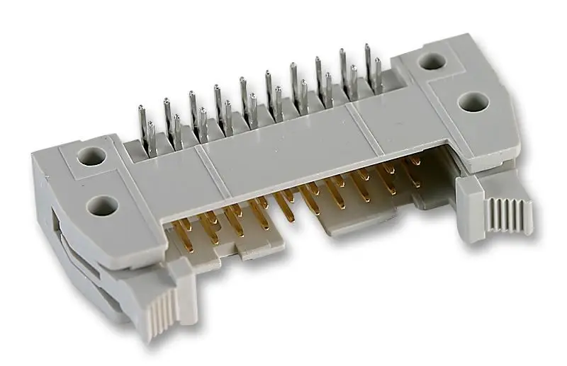 HARTING - Header, Sudut Kanan, Pengikat Pendek, 34 Way