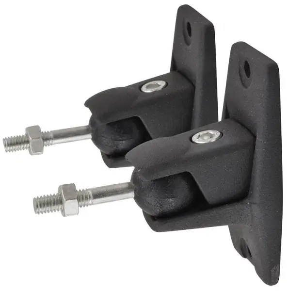 Adastra Universal Speaker Wall Brackets, Black, Pair