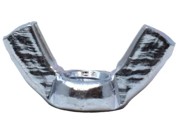 METALMATE Wing Nut M6 Dilapisi Zink Cerah, Kotak 25