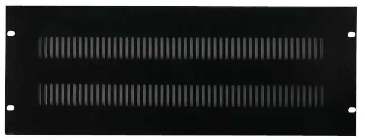 Pulse 19인치 4U 랙 벤트 패널, 파우더 코팅 강철