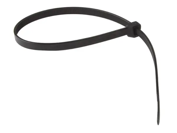 ForgeFix Black Cable Ties 8.0x450mm (Pack of 100)