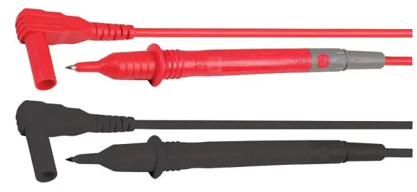 TENMA - 4毫米直角香蕉插頭探針測試線組