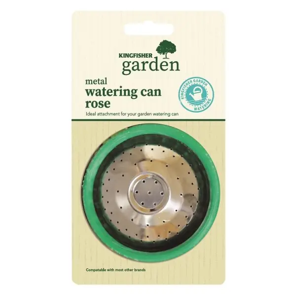 Kingfisher Metal Watering Can Rose