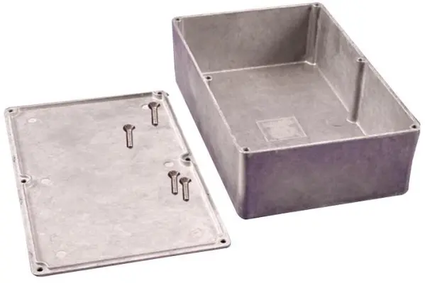 HAMMOND Custodia in Alluminio Pressofuso 1590 IP54, 188x120x52mm