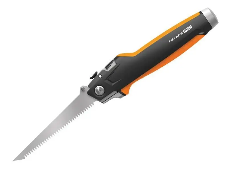 Fiskars Cuchillo para Pladur CarbonMax con hoja de corte y sierra