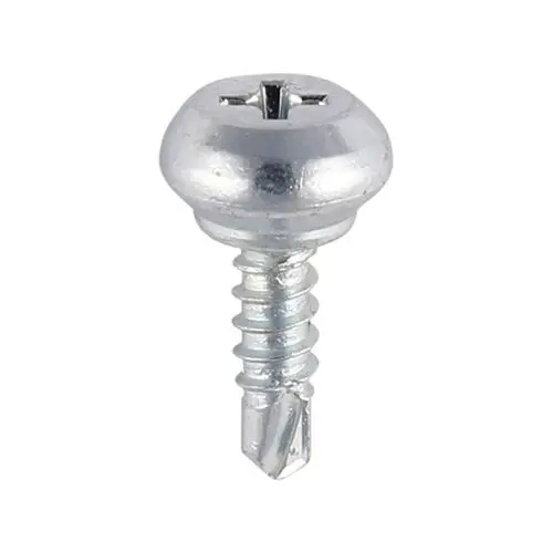 Timco Weather Bar Screws, Nipple Head, Self-Tapping, Zinc Plated, 4.0 x 13mm (1