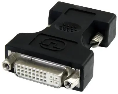 STARTECH DVI to VGA Adaptor Cable, Female to Male, Black