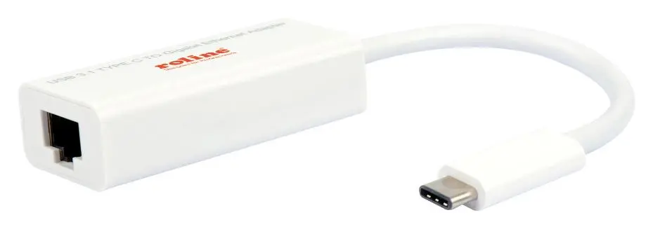 Adaptateur Ethernet Gigabit ROLINE USB 3.1 Type C