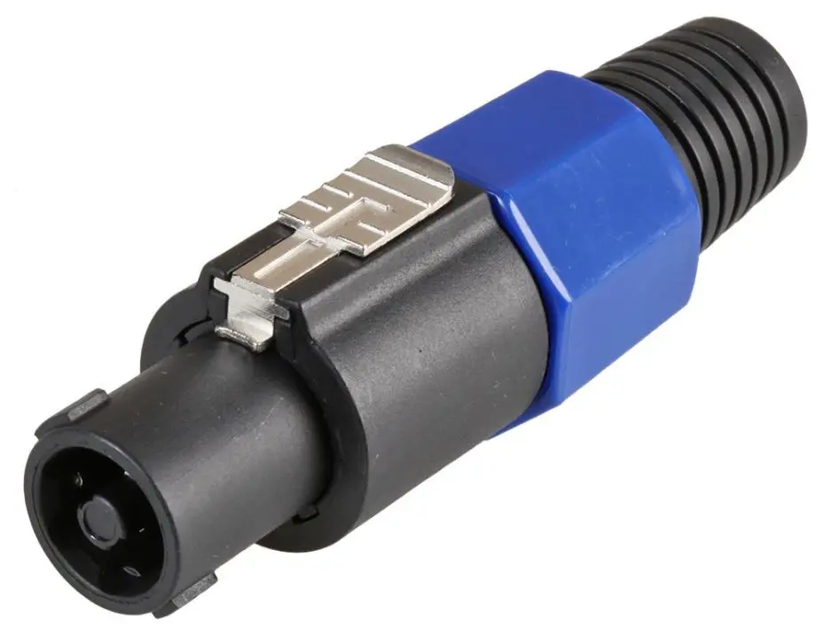 PRO SIGNAL חיבוק 4-פולי עגול לתקרבות רמקולים, מצופה ניקל