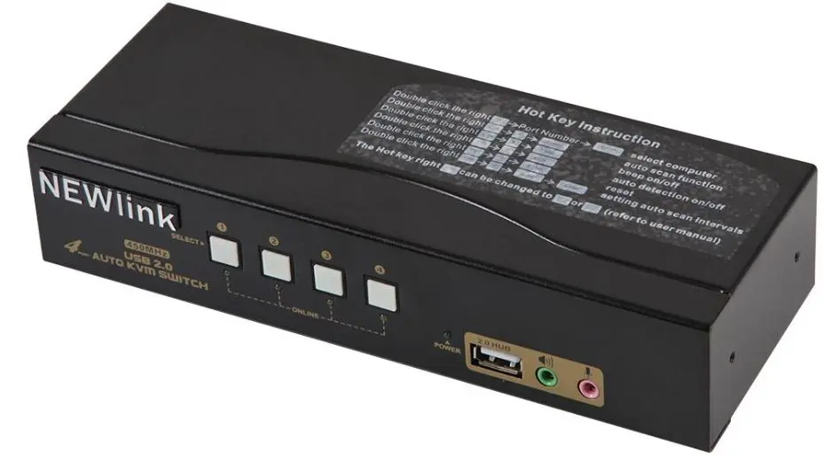 PRO SIGNAL 4포트 USB KVM 스위치