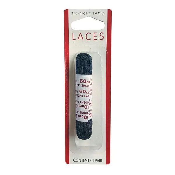 Flat Shoe Lace 60cm Black