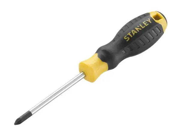 STANLEY Cushion Grip Screwdriver, Pozidriv PZ1, 75mm