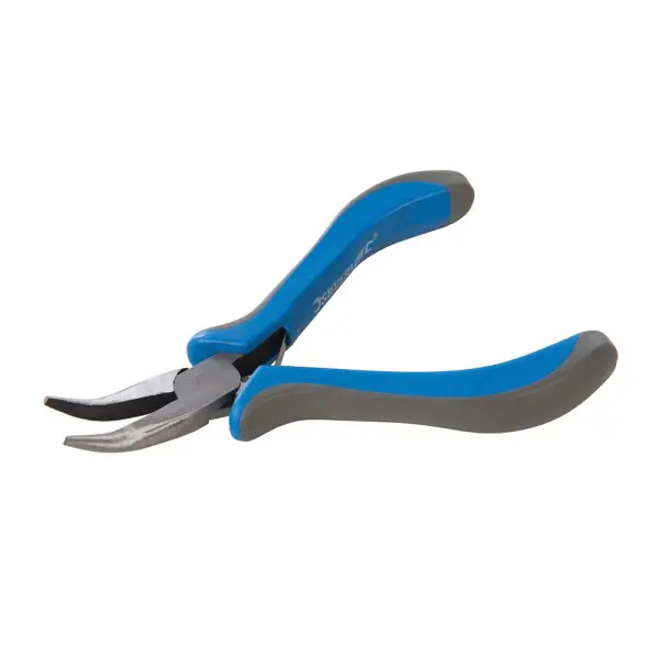Silverline Bent Nose Mini Pliers, 130mm