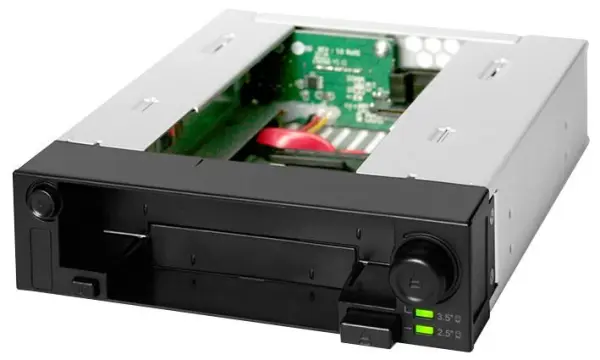 ICY DOCK DuoSwap 2.5 & 3.5in SATA HDD/SSD Hot Swap Caddy