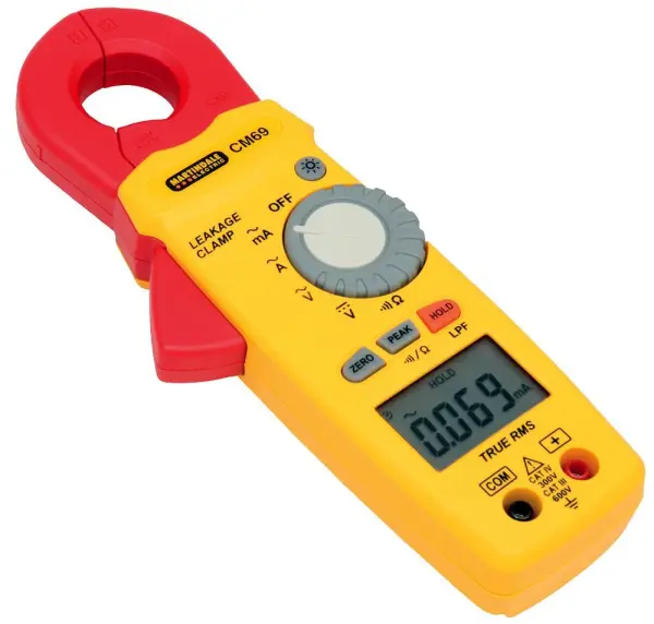 Martindale CM69 TRMS Earth Leakage Clamp Meter 60A