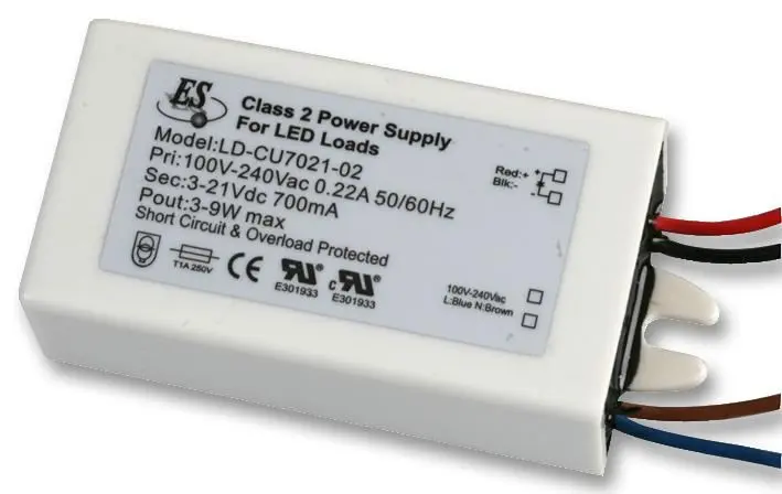 POWERPAX 定電流LEDドライバー 8W 36V 350mA IP65