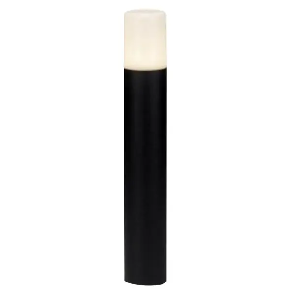V-TAC GU10 Round Garden Bollard Light, 500mm, Aluminium, IP54