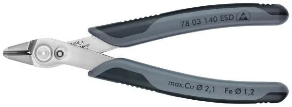 KNIPEX ESD Precision Electronic Super Knips Cutters XL 140mm