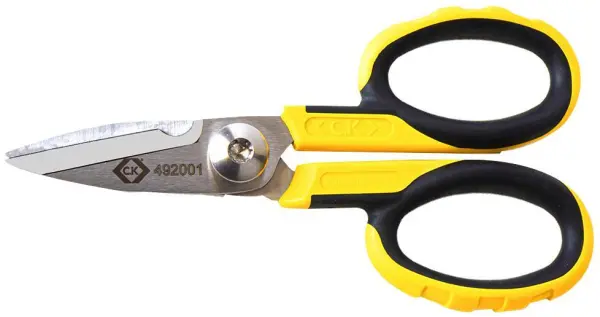 CK TOOLS - Elektriker-Schere 140mm (5,5 Zoll) für Kabel & Isolierungen