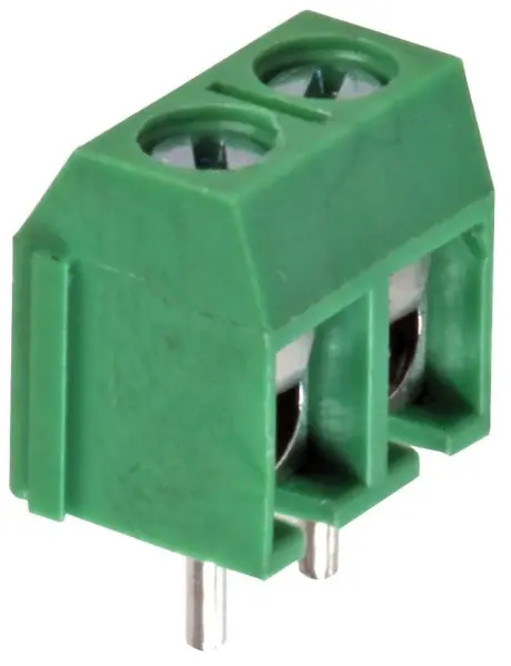 Bornier à vis CAMDENBOSS 5mm bas profil, 2 pôles, 16A