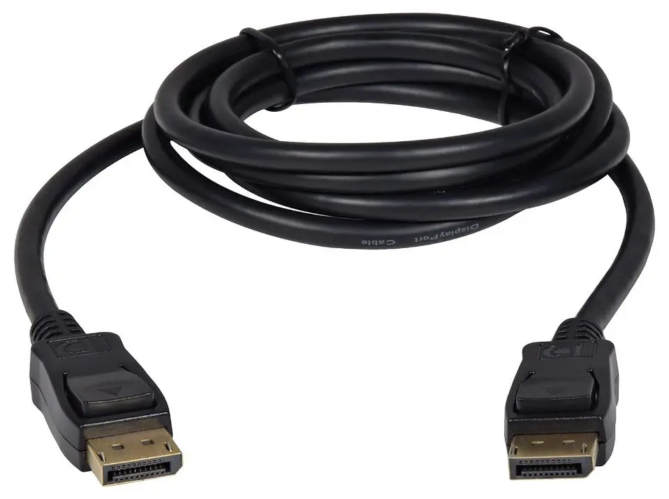 AV:LINK 4K DisplayPort 1.2a 高清線 1.8米 黑色 公對公