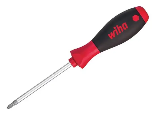 Wiha SoftFinish® PZ2 Screwdriver, 100mm Chrome Vanadium