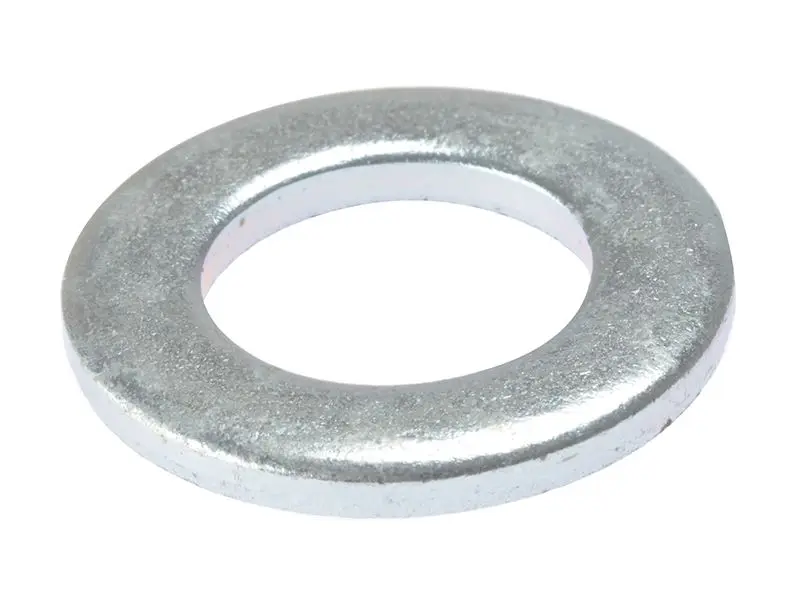 ForgeFix Heavy-Duty Zinc Plated M12 Flat Washers (100 Pack)