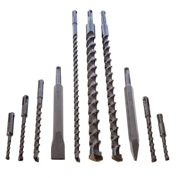 Makita D-21191 SDS+ Drill and Chisel Set (10 Piece)