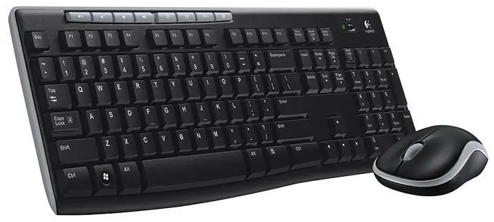 Logitech MK270 Draadloos Toetsenbord & Muis Combo, Zwart