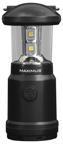 MAXIMUS 10W LED Camping Lantern, 350lm, IP04, Black