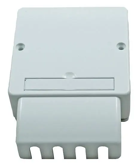 Plaque frontale anti-sabotage VIDEK Cat5e 4 voies, série 5507