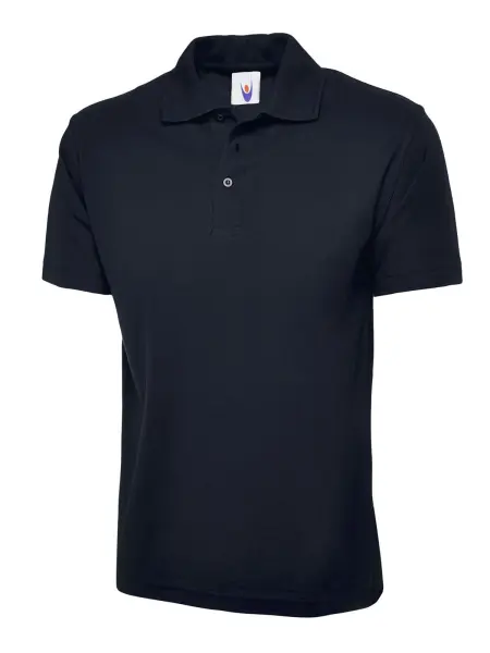 Polo actif unisexe Uneek - Marine, 50 % Polyester 50 % Coton, 4XL