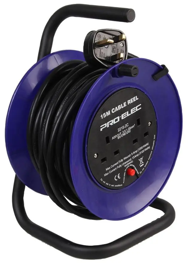 PRO ELEC - Εκτακτήρας Ρεύματος Mini 2 Θυρών, 15m