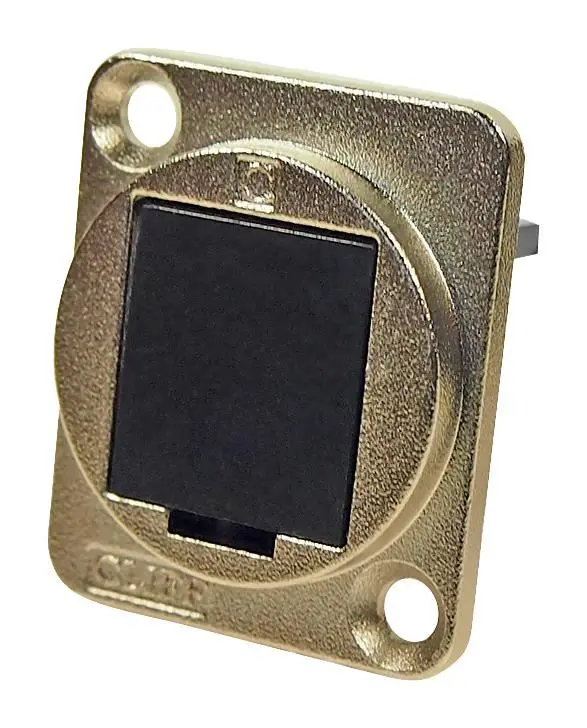 CLIFF FT Series Silver Metal XLR Blanking Plate