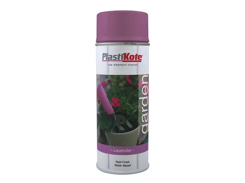 PlastiKote Garden Colours Spray Paint - Lavender 400ml
