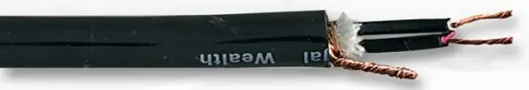 PRO POWER Cable de Micrófono Blindado Balanceado, 100m