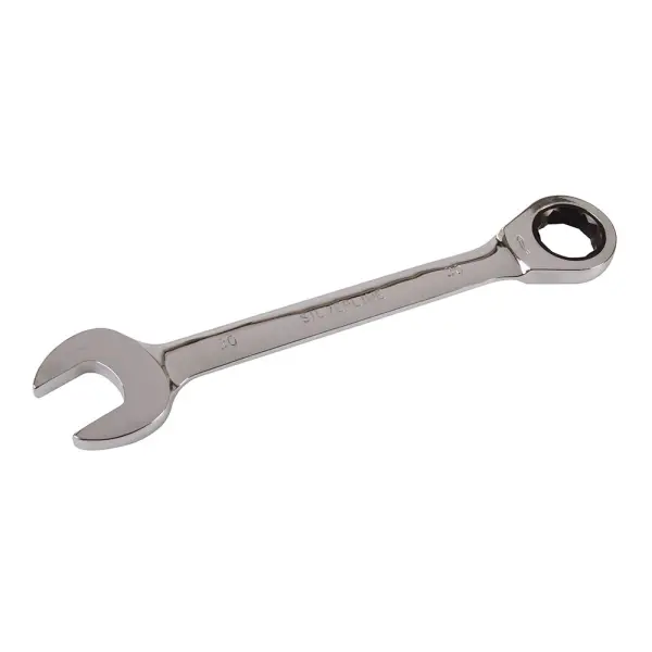Silverline 30mm Fixed Head Ratchet Spanner - Chrome Vanadium