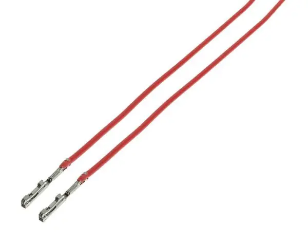 Pre-Crimped Squba Lead, 1.8mm Crimp Socket to Socket, 22 AWG, 150mm