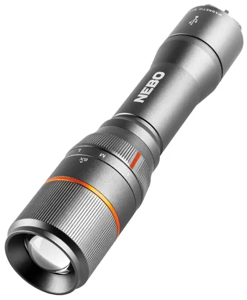 NEBO SPORTS Davinci 1000 Lanterna LED Recarregável, 1000 Lumens