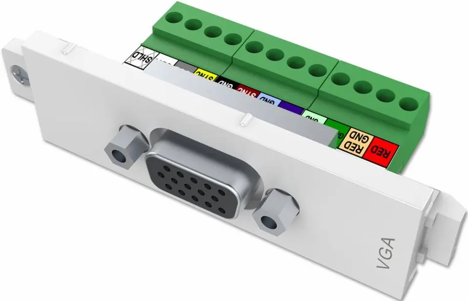 VISION AV מודול VGA נקבה Techconnect³