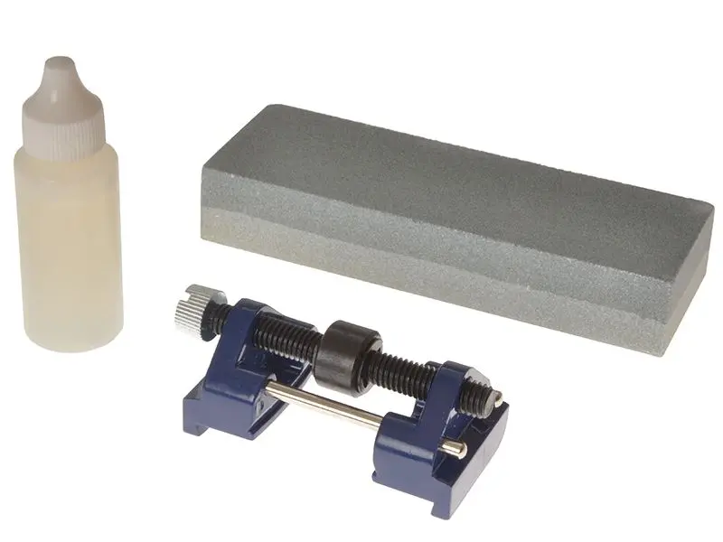 IRWIN Marples Honing Guide, Sharpening Stone & Oil Set of 3